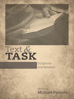 cover image of Text and Task